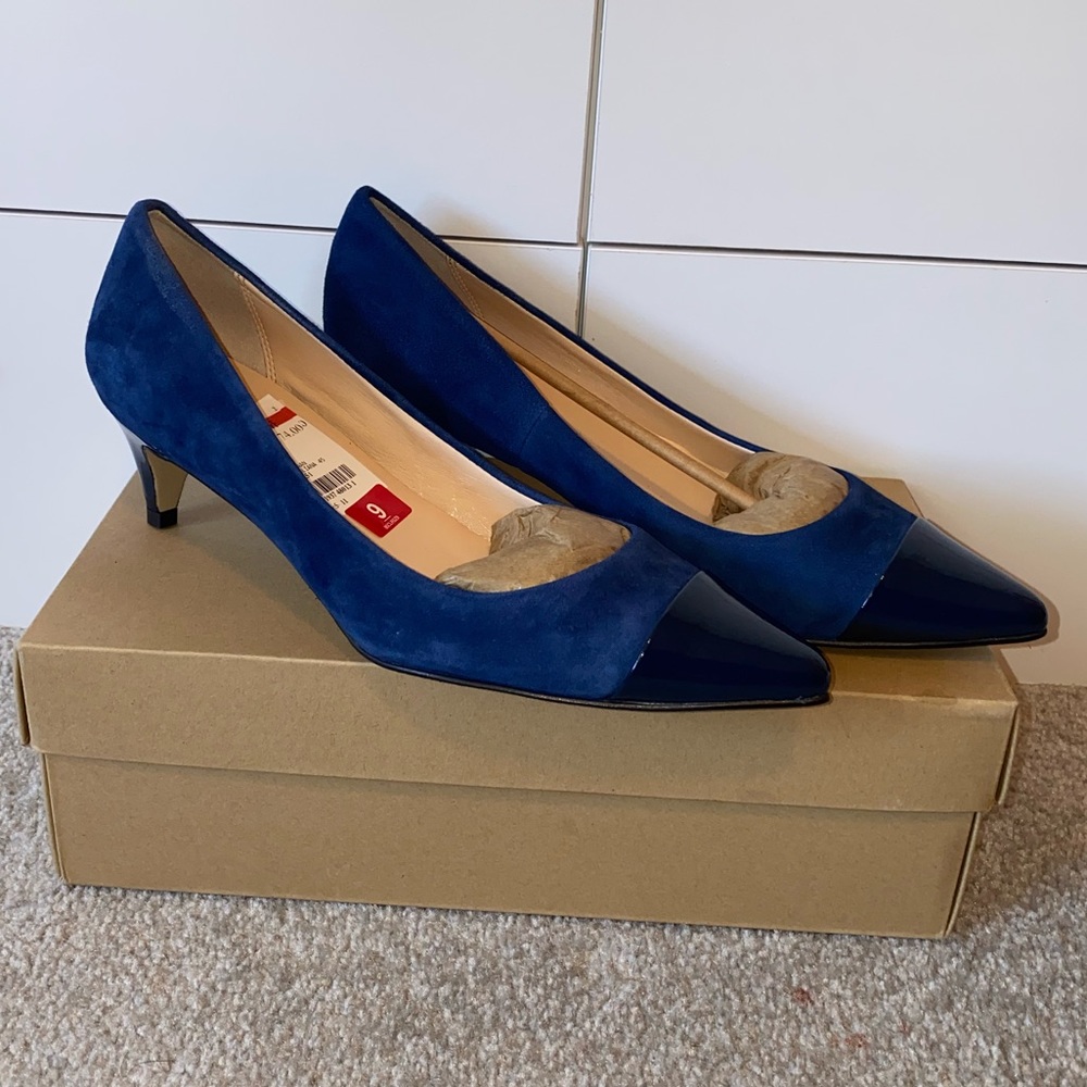 Suede & Patent Leather Heels ! 😍✨